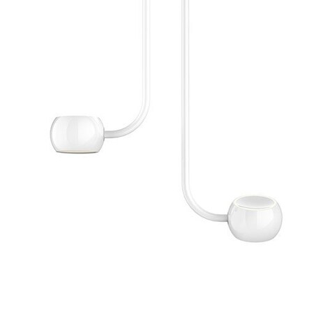 Kuzco Lighting Flux White Pendants MP46608-GWH